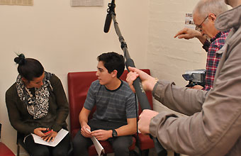 Shooting a scene