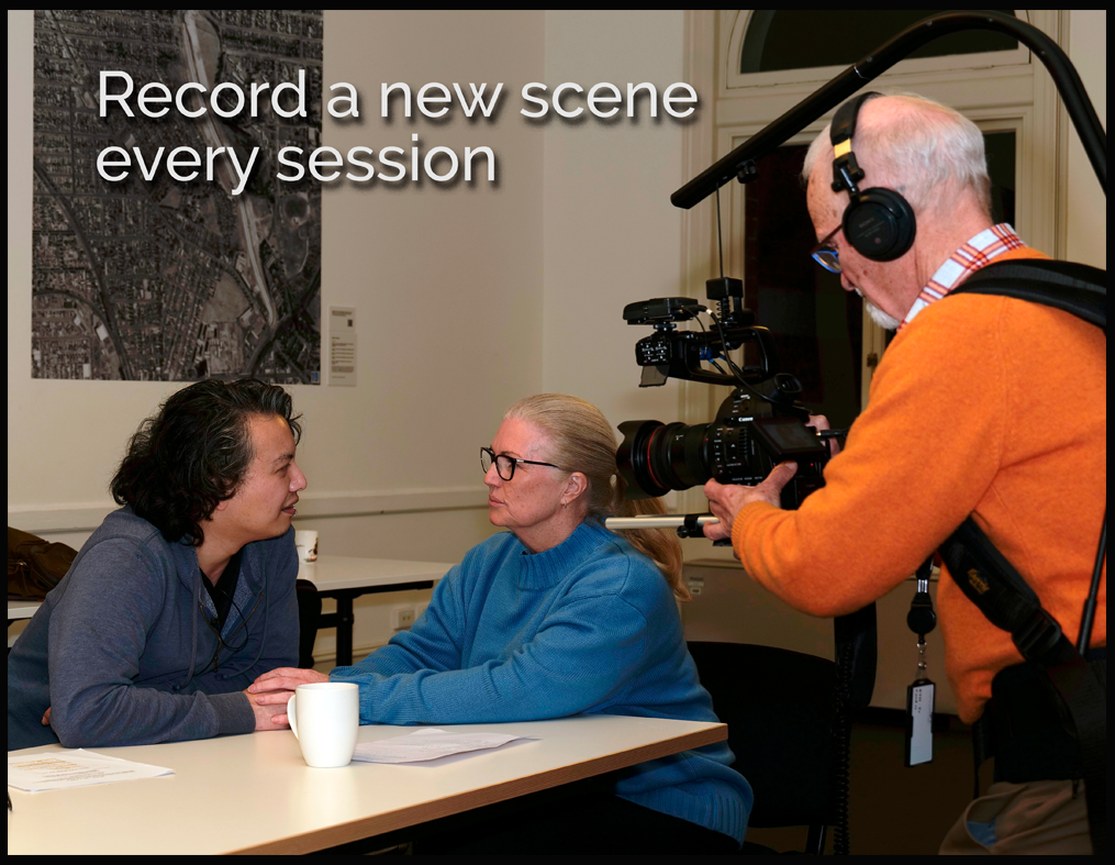 Record a new scene every session